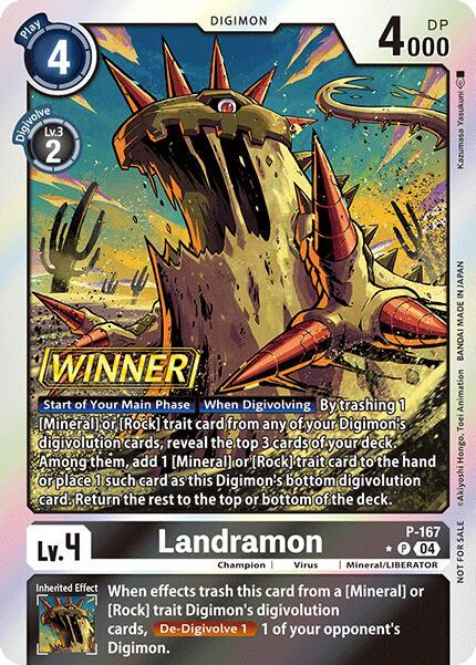 Landramon P-167 [ Inglese / Giapponese ]