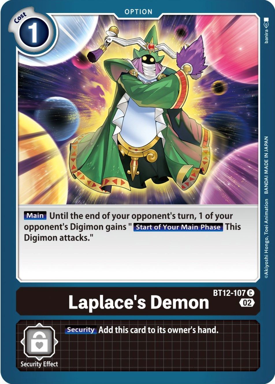 Laplace's Demon BT12-107 [ Inglese / Giapponese ]