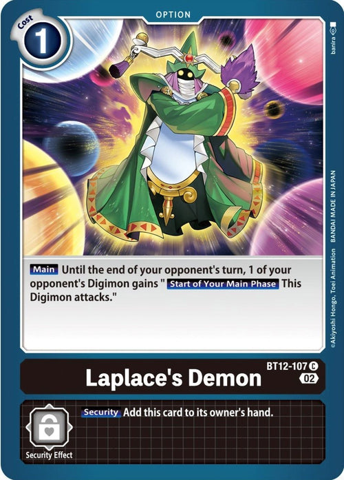 Laplace's Demon BT12-107 [ Inglese / Giapponese ]