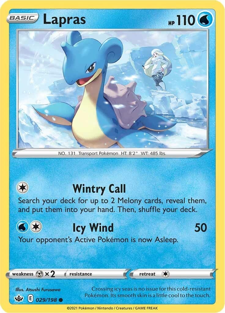 Lapras - Regno Glaciale 029/198 [ Italiano / Inglese ]