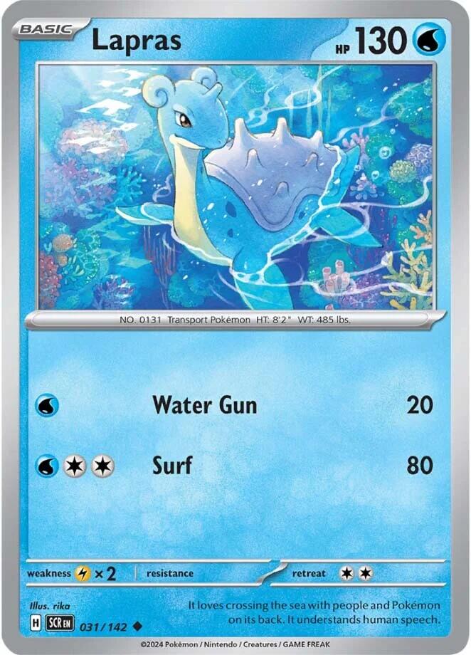 Lapras - Corona Astrale 031/142 [ Italiano / Inglese ]