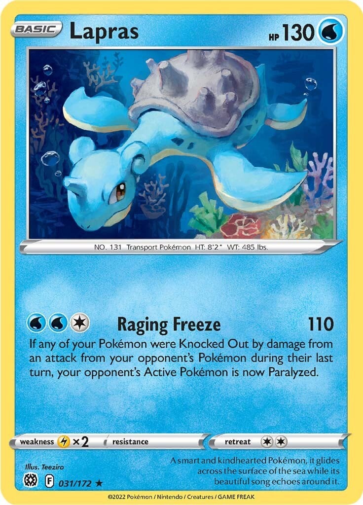 Lapras - Astri Lucenti 031/172 [ Italiano / Inglese ]