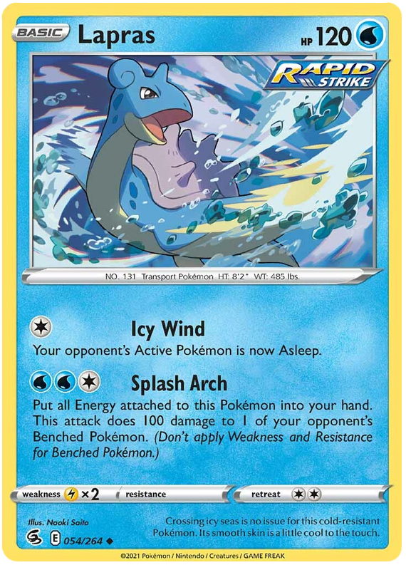 Lapras - Colpo Fusione 054/264 [ Italiano / Inglese ]