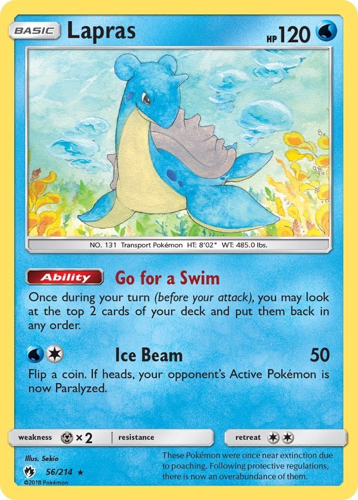 Lapras - Tuoni Perduti 056/214 [ Italiano / Inglese ]