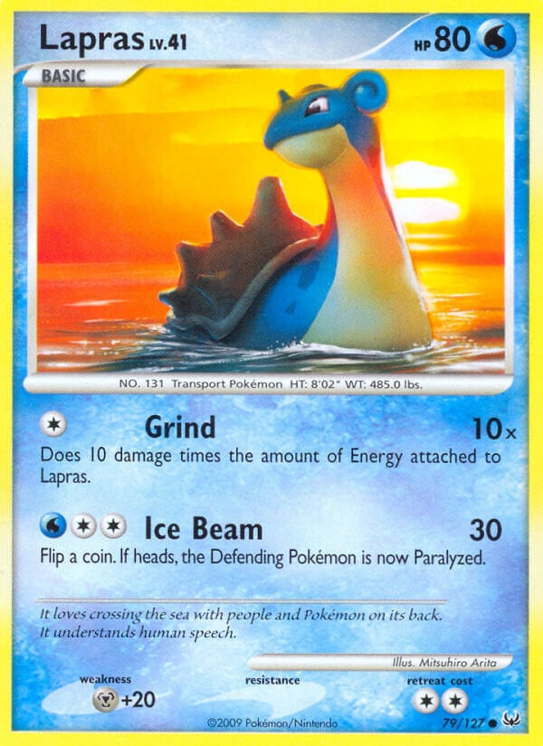 Lapras Lv.41 - Platino 079/127 [ Italiano / Inglese ]