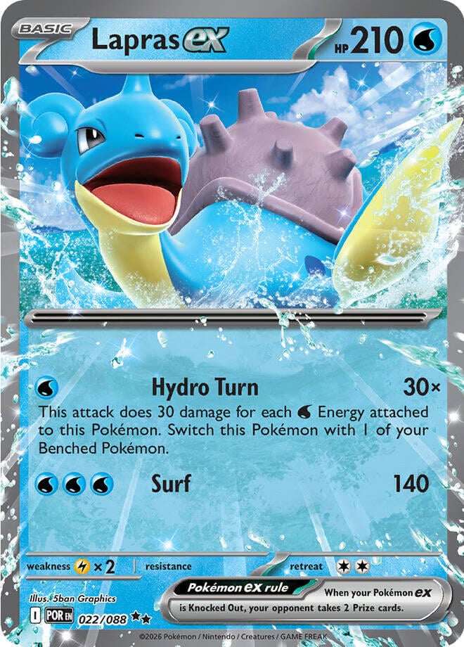 Lapras-ex - Equilibrio Perfetto 022/088 [ Italiano / Inglese ]