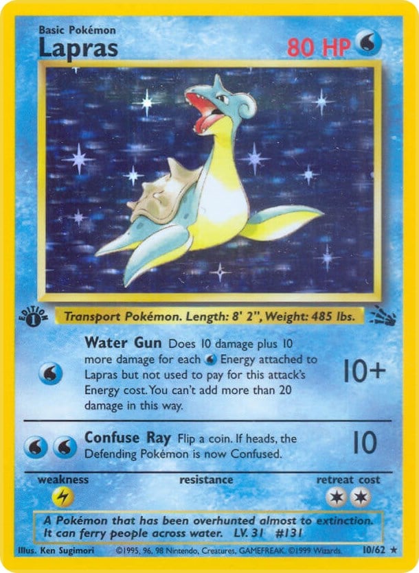 Lapras - Fossil 025/062 [ Italiano / Inglese ]