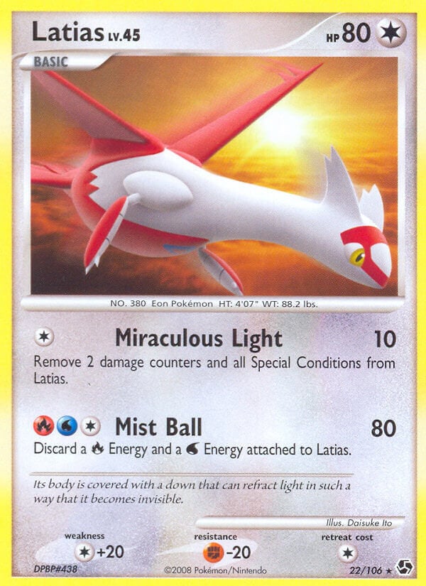 Latias Lv.45 - Incontri Leggendari 022/106 [ Italiano / Inglese ]