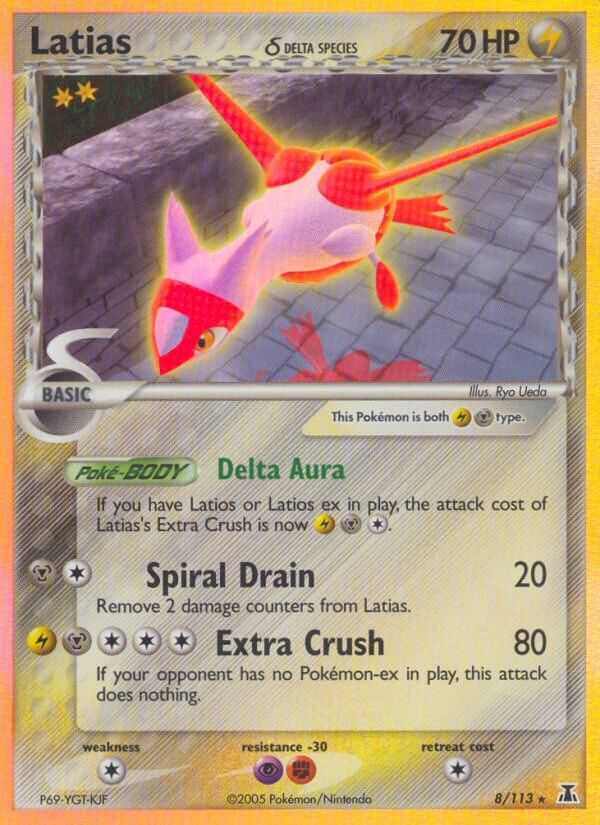 Latias δ Delta Species - EX Specie Delta 8/113 [ Italiano / Inglese ]