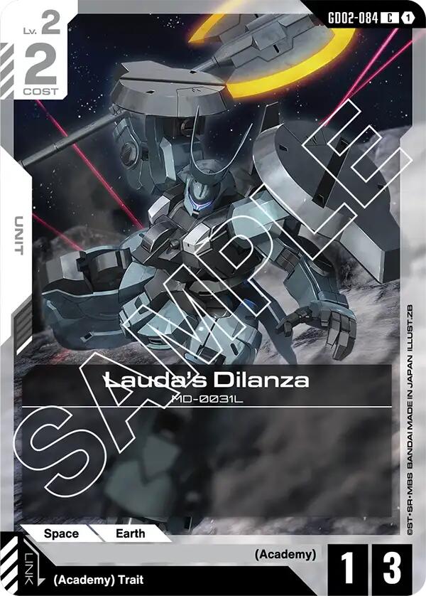 Lauda's Dilanza GD02-084 [ Inglese / Giapponese ]