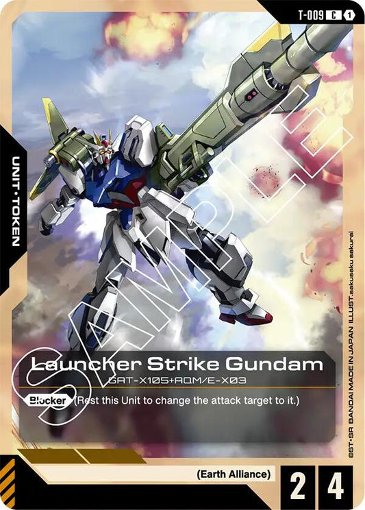 Launcher Strike Gundam T-009 [ Inglese / Giapponese ]