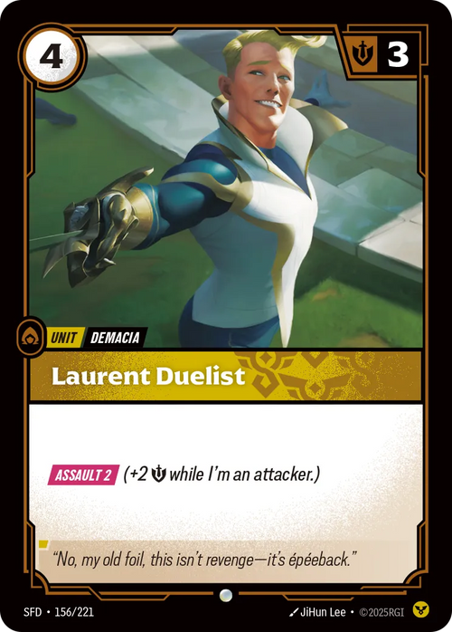 Laurent Duelist (Promo) [ Inglese / Cinese Semplificato ]