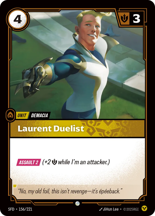 Laurent Duelist [ Inglese / Giapponese / Cinese Semplificato ]
