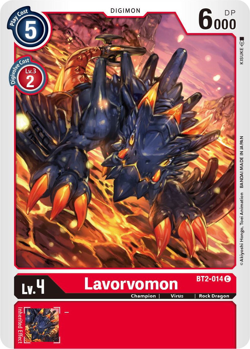 Lavorvomon BT2-014 [ Inglese / Giapponese ]