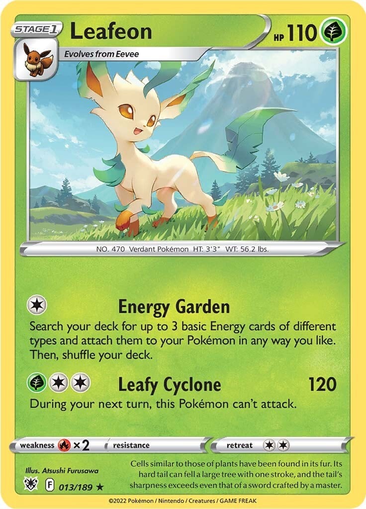 Leafeon - Lucentezza Siderale 013/189 [ Italiano / Inglese ]