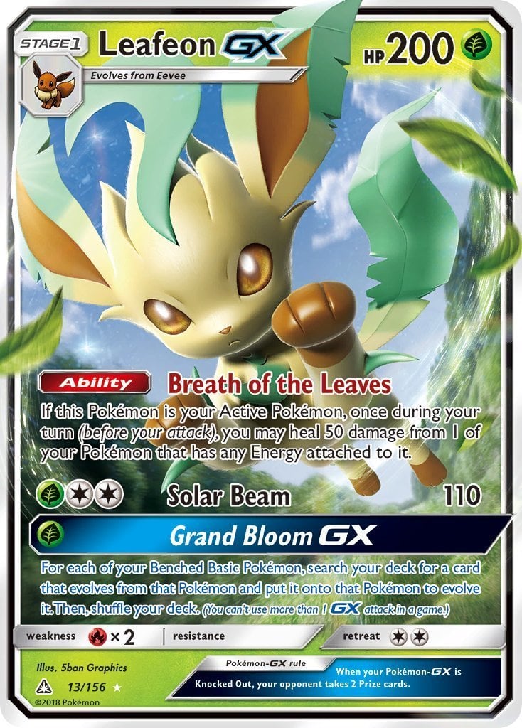 Leafeon GX - Ultraprisma 13/156 [ Italiano / Inglese ]