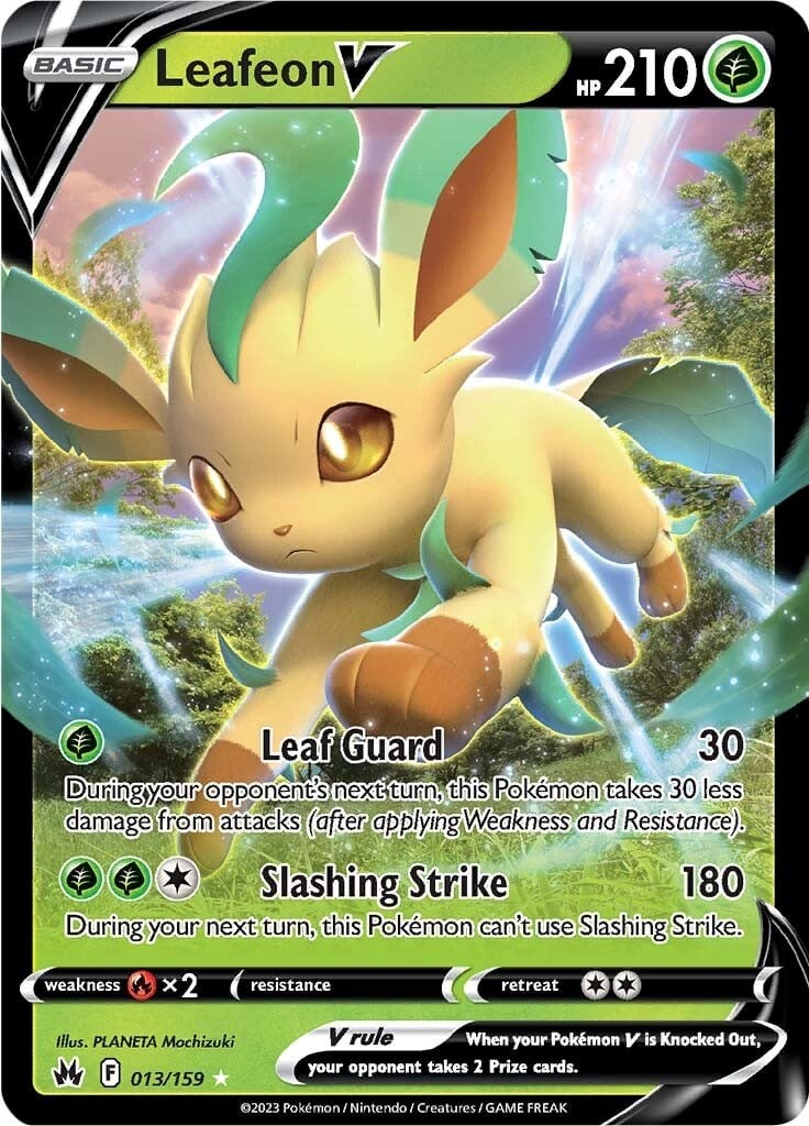 Leafeon V - Zenit Regale 013/159 [ Italiano ]