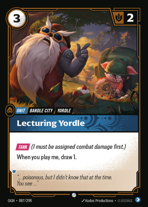 Lecturing Yordle (Common) [ Inglese / Cinese Semplificato ]