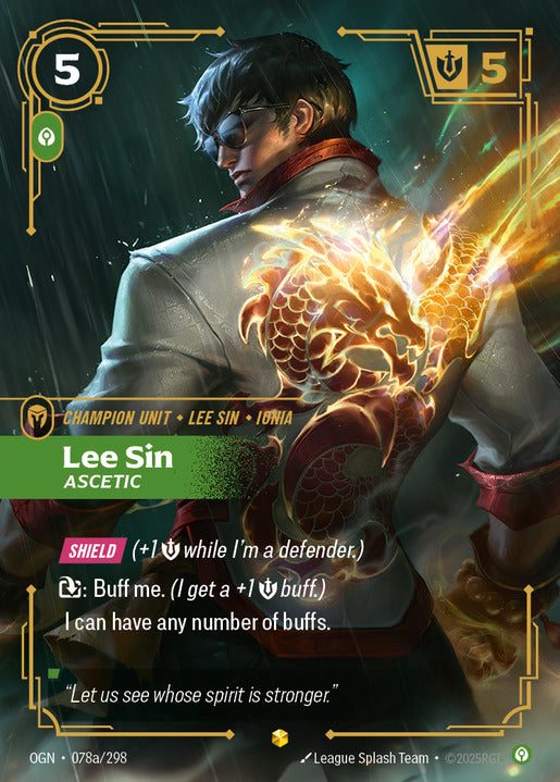 Lee Sin - Ascetic (EPIC) [ Inglese / Cinese Semplificato ]