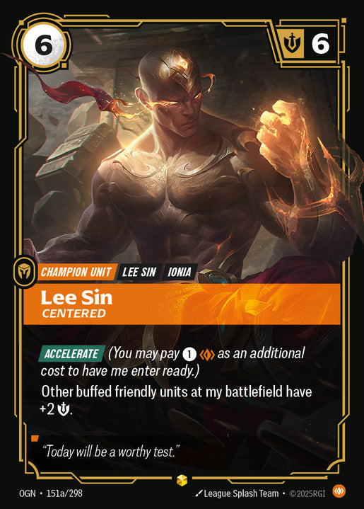 Lee Sin - Centered [ Inglese / Cinese Semplificato ]