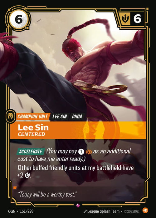 Lee Sin - Centered [ Inglese / Cinese Semplificato ]