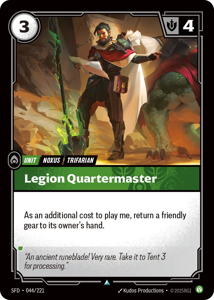 Legion Quartermaster (Uncommon) [ Inglese / Cinese Semplificato ]