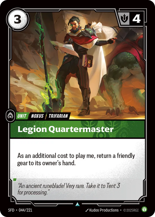 Legion Quartermaster [ Inglese / Giapponese / Cinese Semplificato ]