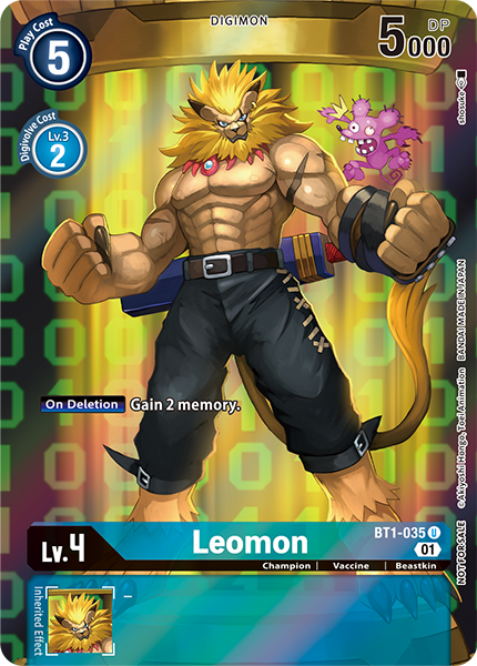 Leomon BT1-035 [ Inglese / Giapponese ]