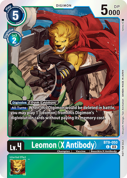 Leomon BT9-050 [ Inglese / Giapponese ]