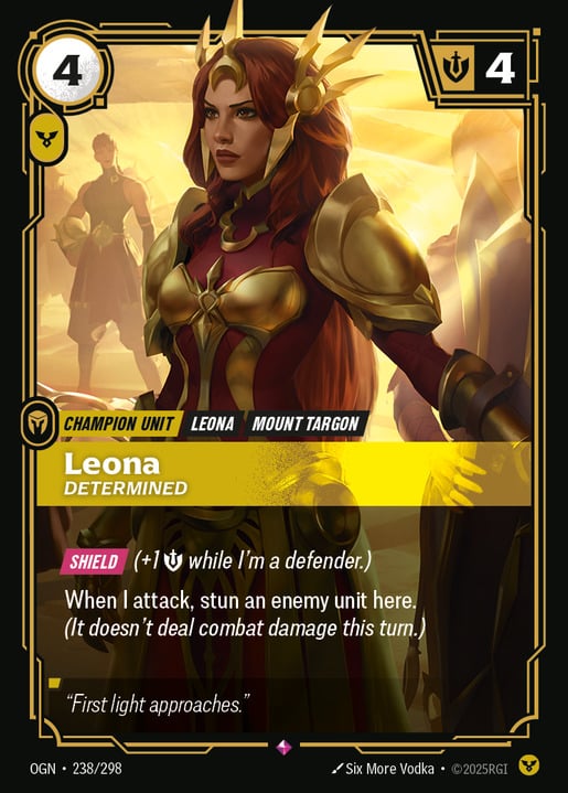 Leona - Determined [ Inglese / Giapponese / Cinese Semplificato ]