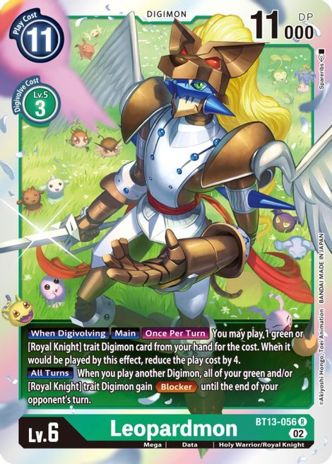 Leopardmon BT13-056 [ Inglese / Giapponese ]
