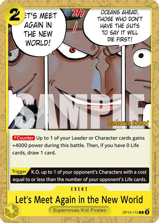 Let's Meet Again in the New World OP10-115 [ Inglese / Giapponese / Francese / Cinese Semplificato ]