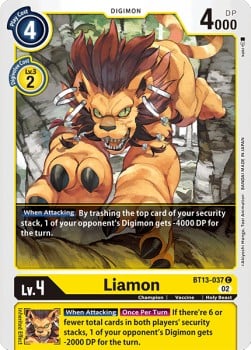Liamon BT13-037 [ Inglese / Giapponese ]