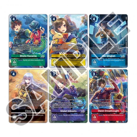 Digimon Card Game Liberator Debuggers Storage Box PB - 22 con 52 Carte Collezione ENG