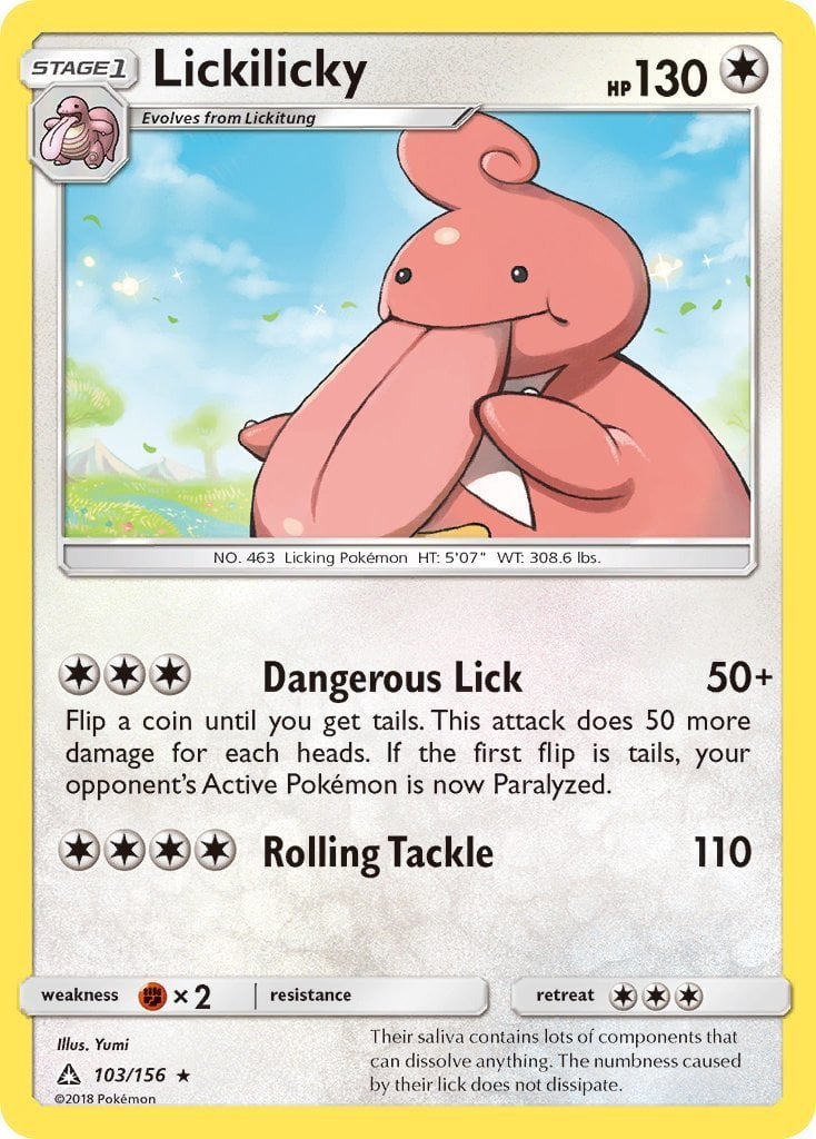 Lickilicky - Ultraprisma 103/156 [ Italiano / Inglese ]