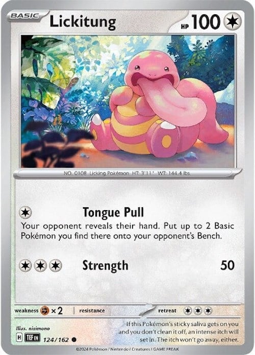 Lickitung - Cronoforze 124/162 [ Italiano ]