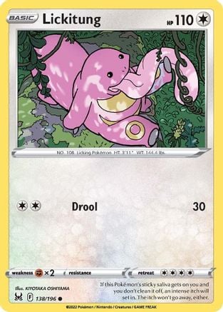 Lickitung - Origine Perduta 138/196 [ Italiano ]