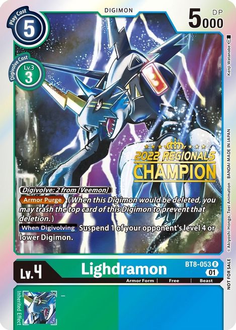 Lighdramon BT8-053 [ Inglese / Giapponese ]