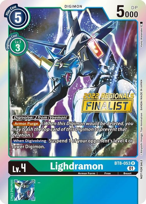 Lighdramon BT8-053 [ Inglese / Giapponese ]