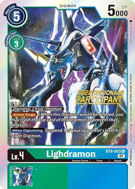 Lighdramon BT8-053 [ Inglese / Giapponese ]