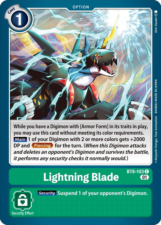 Lightning Blade BT8-103 [ Inglese / Giapponese ]