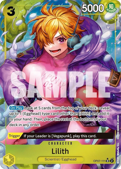Lilith OP07-111 [ Inglese / Giapponese / Francese / Cinese Semplificato ]