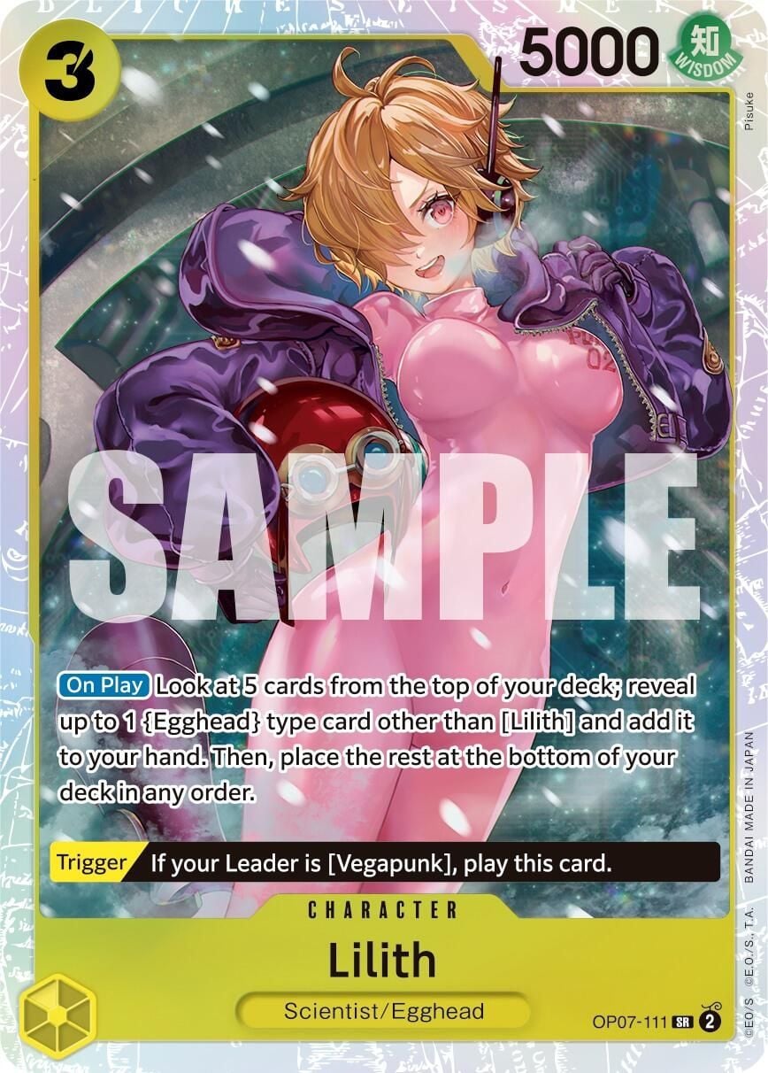 Lilith OP07-111 [ Inglese / Giapponese / Francese / Cinese Semplificato ]