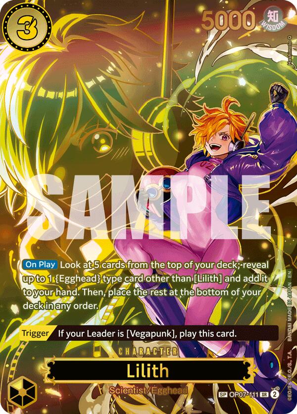 Lilith OP07-111 [ Inglese / Giapponese / Francese / Cinese Semplificato ]