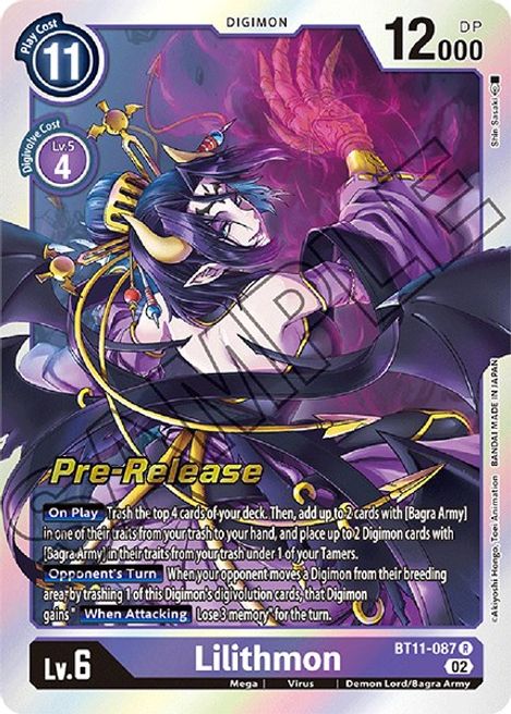 Lilithmon BT11-087 [ Inglese / Giapponese ]