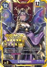 NM / Giapponese / Digimoncardgamefest 2022 Winner - Lilithmon Card Game Fest.
