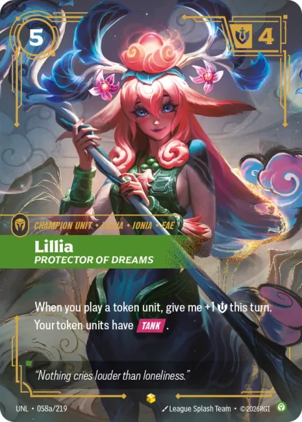 Lillia, Protector of Dreams [ Inglese / Cinese Semplificato ]