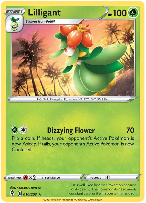 Lilligant - Evoluzioni Eteree 010/203 [ Italiano / Inglese ]