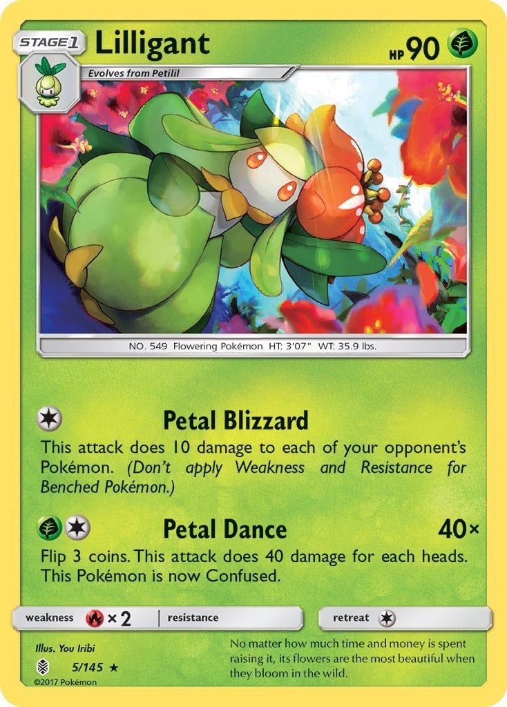 Lilligant - Guardiani Nascenti 5/145 [ Italiano / Inglese ]