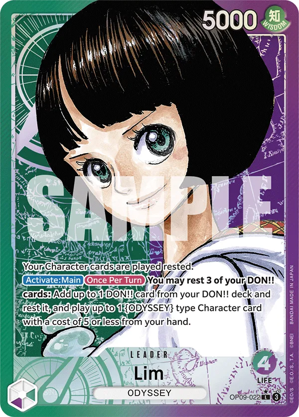 Lim OP09-022 [ Inglese / Giapponese / Francese / Cinese Semplificato ]